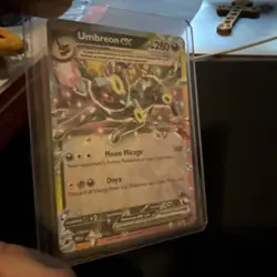 Pokemon TCG Umbreon EX 60/131 Double Rare Holo Card Prismatic Evolutions - Image 3