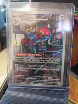 Pokemon TCG Porygon-Z 214/182 Paradox Rift NM/M Condition - Image 1