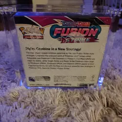 Pokemon Fusion Strike Booster Box w/Acrylic Case (Mint) - Image 5