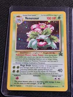 Pokemon TCG Venusaur #13 Black Star Promo *PLEASE SEE PHOTOS* - Image 1