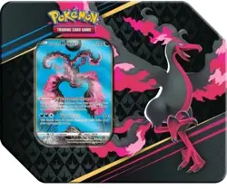 Pokemon Crown Zenith MOLTRES Tin NEW Sealed 5 PACKS Galarian Gallery Gold Chase - Image 2
