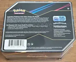 Pokemon Crown Zenith MOLTRES Tin NEW Sealed 5 PACKS Galarian Gallery Gold Chase - Image 3