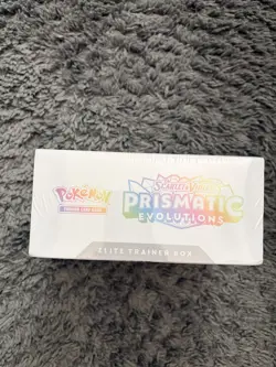 SEALED-Pokemon TCG Scarlet & Violet Prismatic Evolutions ETB Elite Trainer Box - Image 2