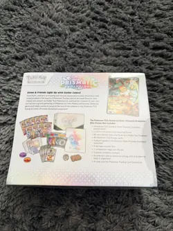 SEALED-Pokemon TCG Scarlet & Violet Prismatic Evolutions ETB Elite Trainer Box - Image 4