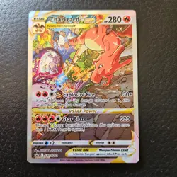Pokemon TCG Charizard Vstar Sword & Shield Swsh262 Holo Promo - Image 1