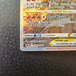 Pokemon TCG Charizard Vstar Sword & Shield Swsh262 Holo Promo - Image 2