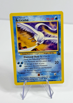 2000 Pokemon Articuno Black Star Promo #22 NM Aoki Error - Image 2