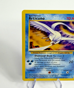 2000 Pokemon Articuno Black Star Promo #22 NM Aoki Error - Image 4