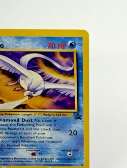 2000 Pokemon Articuno Black Star Promo #22 NM Aoki Error - Image 5