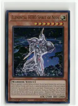 Yugioh Elemental HERO Spirit of Neos MP25-EN268 Ultra Rare NM 1st Ed - Image 1