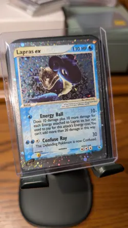 Lapras ex 110 HP Ultra Rare Holo Ruby and Sapphire 99/109 English Pokemon TCG - Image 1
