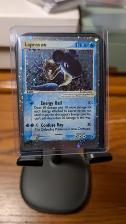 Lapras ex 110 HP Ultra Rare Holo Ruby and Sapphire 99/109 English Pokemon TCG - Image 2