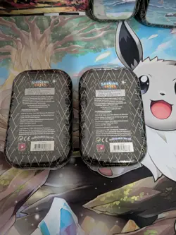 Pokemon Shining Fates Mini Tins Lot of 7 Tins - Image 3