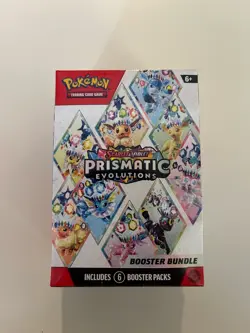 Pokemon TCG Scarlet & Violet Prismatic Evolutions Booster Bundle Box Sealed New - Image 1