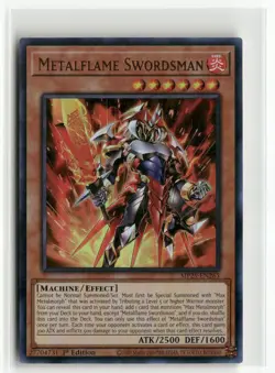 Yugioh Metalflame Swordsman MP25-EN265 Ultra Rare NM 1st Ed - Image 1