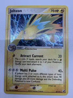 Pokemon Jolteon Unseen Forces Holo Rare 70HP #8/115 Pokemon TCG - HP - Image 3