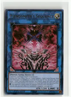 Yugioh Fiendsmith's Sequence MP25-EN223 Ultra Rare NM 1st Ed - Image 1