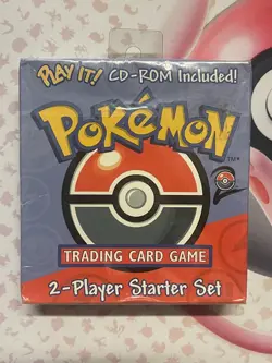 Pokemon WOTC Base Set 2 CD 2-Player Starter Set New & Sealed Near Mint Condition - Image 1