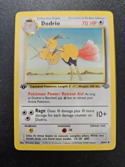 Pokemon 1st Edition Jungle Dodrio 34/64 EXCELLENT - Image 1