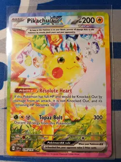 2024 Pokemon TCG Surging Sparks Pikachu EX Special Illustration Rare 238/191 - Image 1