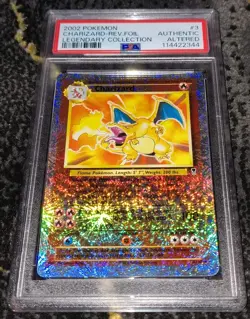 Pokemon Charizard Legendary Collection 3/110 Reverse Holo Rare PSA AA - Image 1