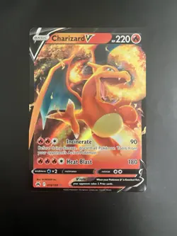 Charizard V 018/159 SWSH: Crown Zenith Ultra Rare Holo Pokemon TCG - Image 1