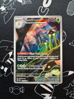 Toedscruel 185/182 Pokemon TCG Paradox Rift Illustration Rare English - Image 1