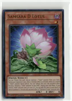 Yugioh Samsara D Lotus MP25-EN152 Ultra Rare NM 1st Ed - Image 1