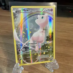 Mew XY110 XY Black Star Promo Holo Foil Pokemon LP-NM Condition - Image 3