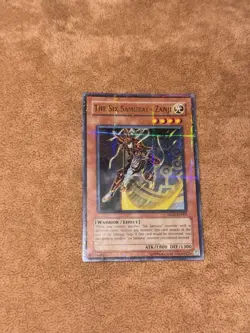 Yugioh- 1X The Six Samurai - Zanji - Parallel Rare - Promo - HL05-EN005 - LP - Image 4