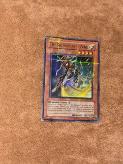 Yugioh- 1X The Six Samurai - Zanji - Parallel Rare - Promo - HL05-EN005 - LP - Image 5