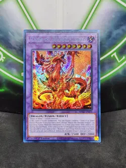 Yugioh Albion the Brandon Dragon MP22-EN076 Prismatic Secret Rare 1st Edition NM - Image 1