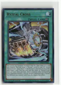 Yugioh Ryzeal Cross MP25-EN264 Ultra Rare NM 1st Ed - Image 1