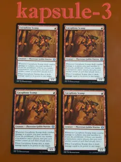 4x Cacophony Scamp | Phyrexia: All Will Be One | MTG Magic Cards - Image 1