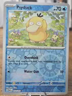 Pokemon Psyduck Sv: Scarlet & Violet 151 054/165 Reverse Holo Common 70 HP Card - Image 1