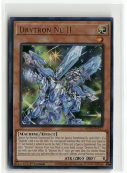 Yugioh Drytron Nu II MP25-EN217 Ultra Rare NM 1st Ed - Image 1