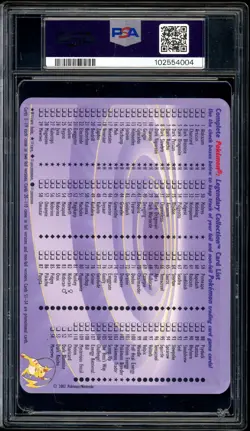 PSA 9 MINT Mewtwo S4/S4 Box Topper REVERSE HOLO JUMBO Pokemon Card - Image 2