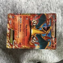 Pokemon TCG Charizard EX XY17 Holo Rare Card 180HP XY Black Star Promo - Image 1