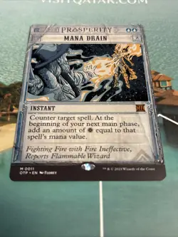 Magic The Gathering Mana Drain, Outlaws of Thunder Junction: Breaking News (OTP) - Image 2