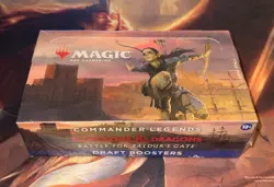 Commander Legends Baldur’s Gate Draft Booster Box New Sealed Mtg - Image 1