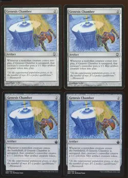 4x Genesis Chamber Uncommon LP/Pl Darksteel Battlebond Magic the Gathering MTG - Image 1