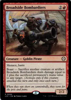 Broadside Bombardiers - Commander: The Lost Caverns of Ixalan - 86 - NM - Image 1