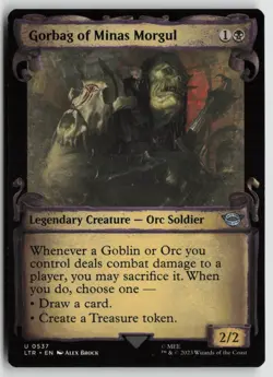 Gorbag of Minas Morgul (Showcase Scrolls) LP 537 The Lord of the Rings MTG - Image 1