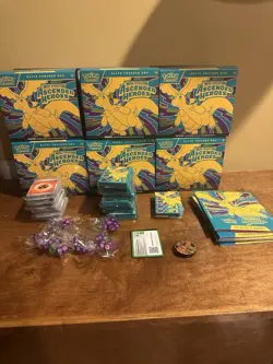 Massive POKEMON Open Box, Tin, Stickers, Coin LOT! READ DESCRIPTION - Image 2