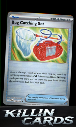 Bug Catching Set (Poke Ball Pattern) 102/131 Pokemon Uncommon SV: Prismatic Evol - Image 1