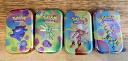 Pokemon TCG 151 Scarlet & Violet Mini Tin Sealed x 4 - Image 1