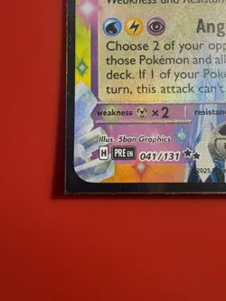 Pokemon TCG Sylveon ex 041/131 Prismatic Evolutions Double Rare Holo - Image 3