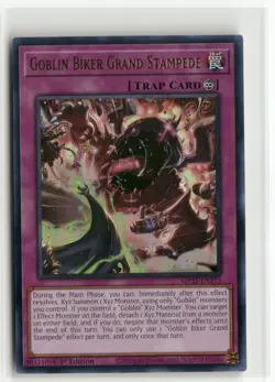Yugioh Goblin Biker Grand Stampede MP25-EN173 Ultra Rare NM 1st Ed - Image 1