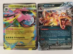 Pokemon MEGA Bisaflor EX + Glurak EX - XXL 3D Karte - Promo JUMBO - Deutsch - NM - Image 1