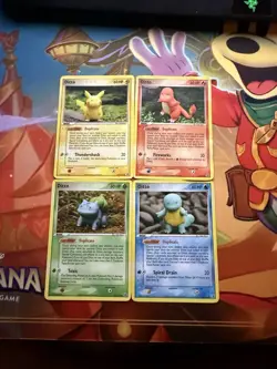 Pokemon EX Delta Species Ditto Lot Pikachu Charmander Bulbasaur Squirtle - Image 1